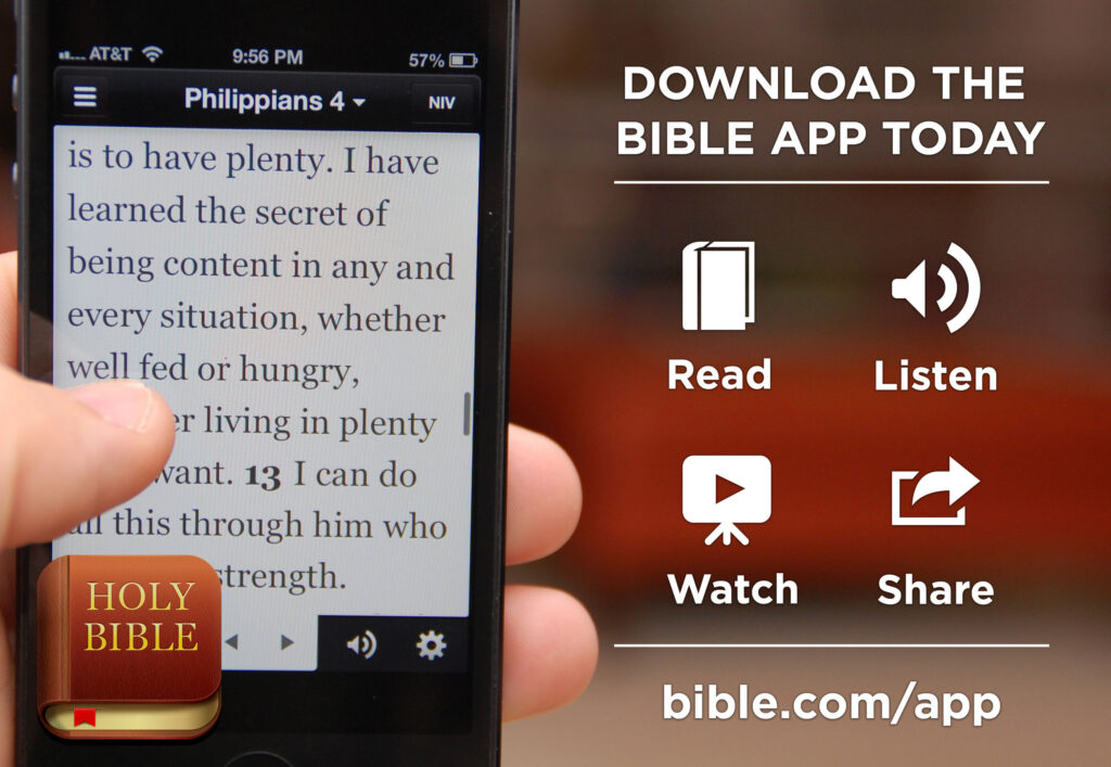 Download the bible app